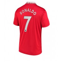 Fotbalové Dres Manchester United Cristiano Ronaldo #7 Domácí 2022-23 Krátký Rukáv